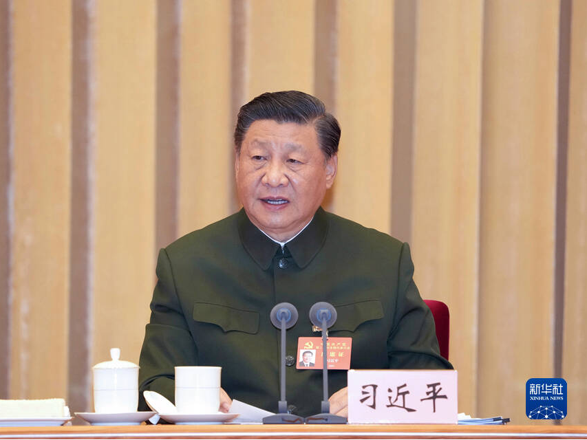 習(xí)近平在出席軍隊(duì)領(lǐng)導(dǎo)干部會(huì)議時(shí)強(qiáng)調(diào) 認(rèn)真學(xué)習(xí)宣傳貫徹黨的二十大精神 奮力實(shí)現(xiàn)建軍一百年奮斗目標(biāo)