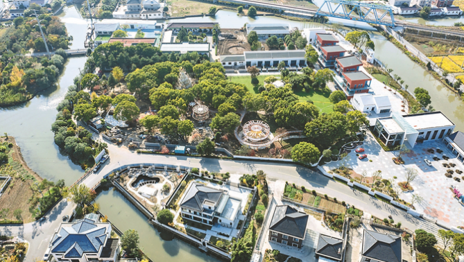 太倉市沙溪鎮(zhèn)香塘村一角