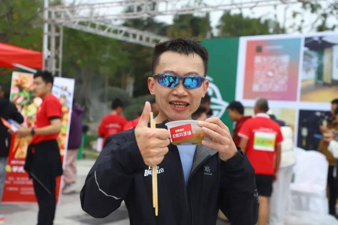 跑完云龍山登山賽，來一碗招牌羊肉丸子湯吧！