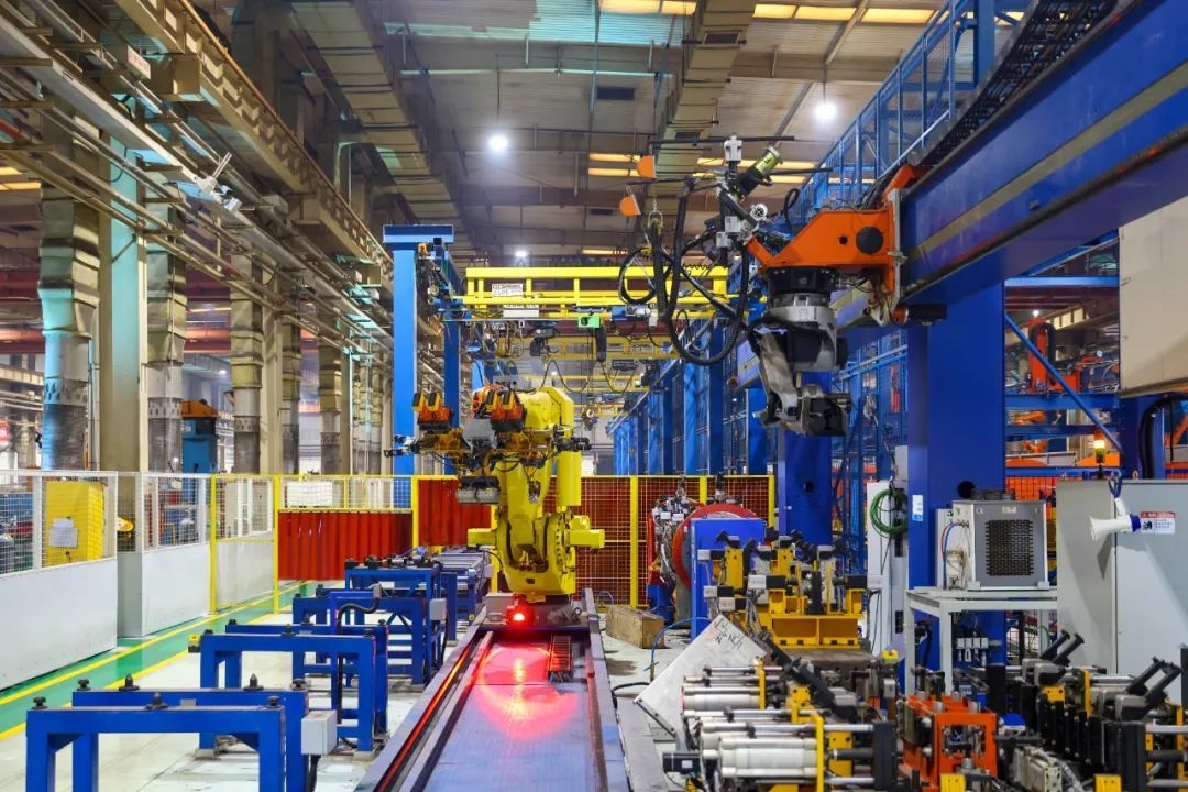 中車浦鎮(zhèn)智能化產線投用。孫中元 攝