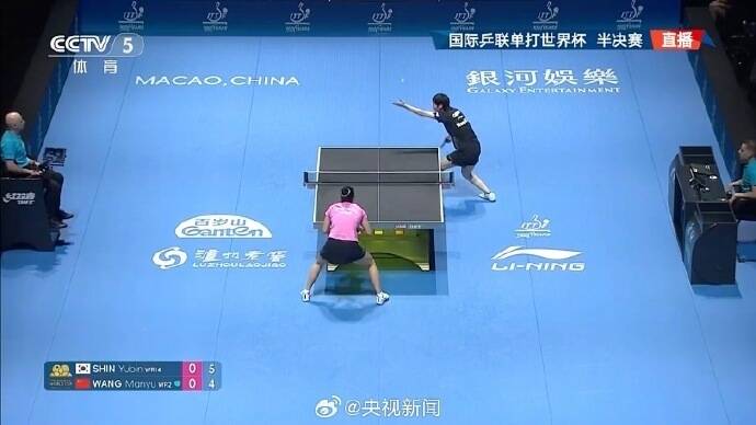 王曼昱與孫穎莎會師決賽 國乒鎖定世界杯女單冠亞軍