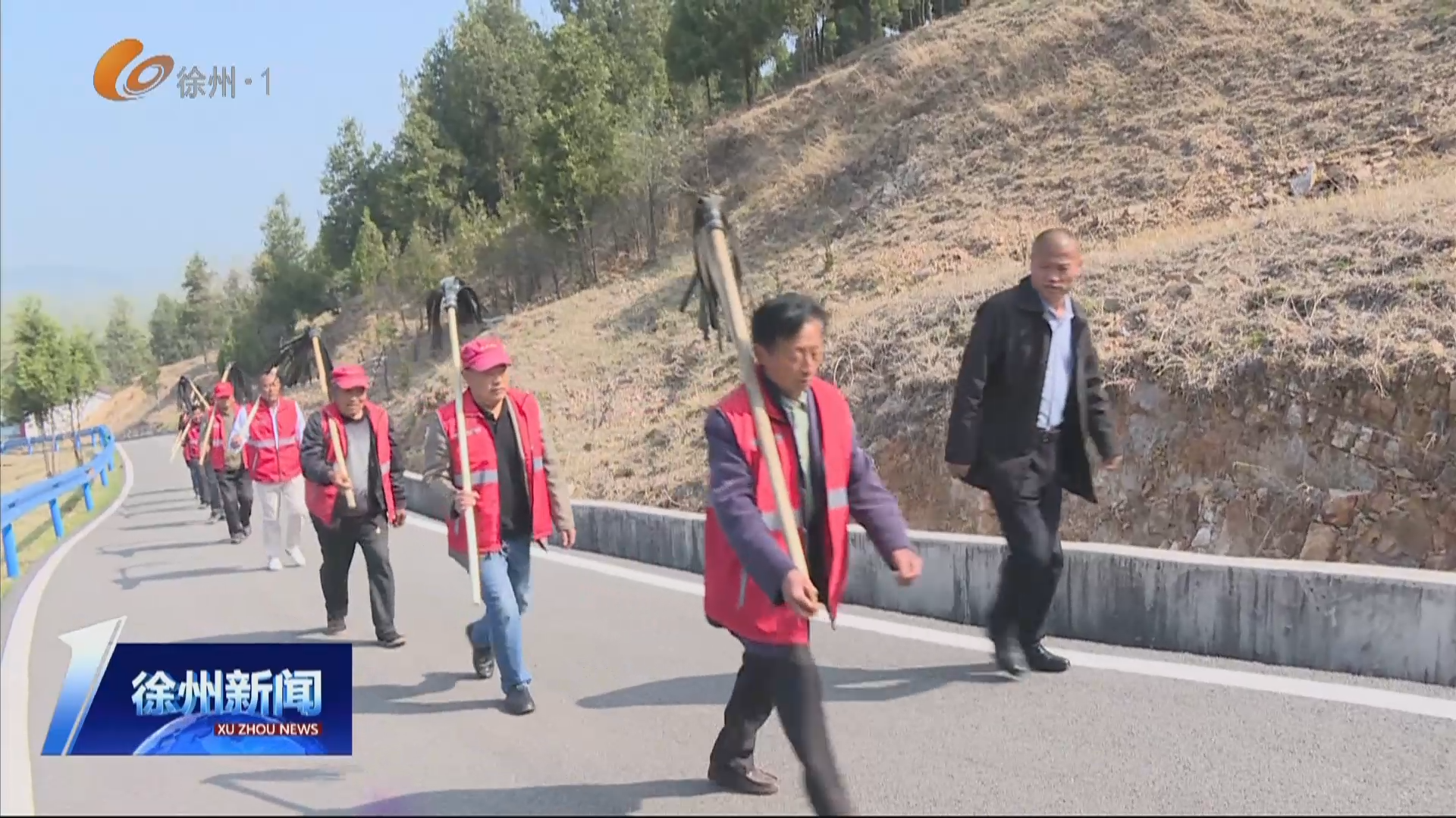 邳州市八路鎮(zhèn)：清明時節(jié)森林防火不松懈