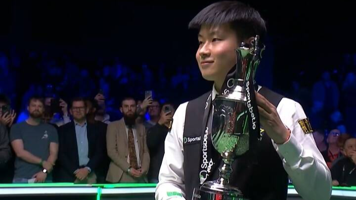 祝賀！趙心童奪得2026斯諾克巡回錦標(biāo)賽冠軍