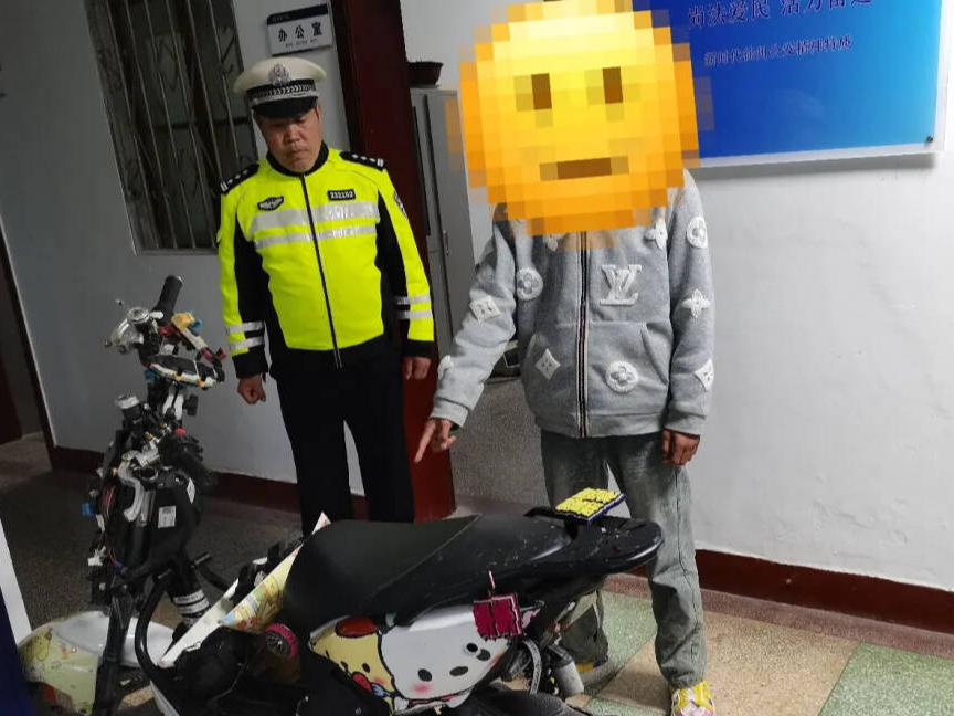 太囂張！改裝車在交警隊門口&hellip;&hellip;邳州警方：安排！