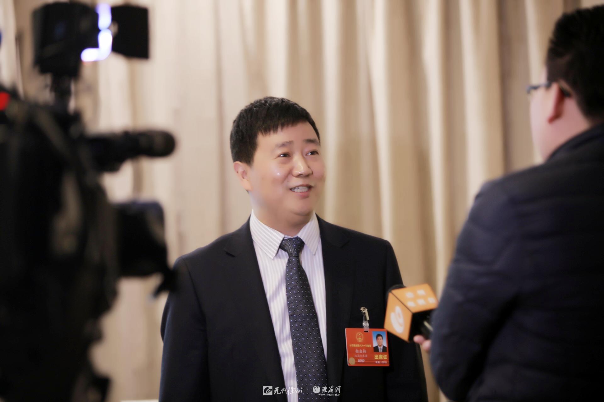 住徐全國人大代表接受徐州廣電全媒體記者專訪