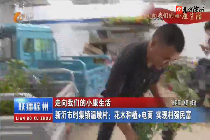 走向我們的小康生活：新沂市時(shí)集鎮(zhèn)溫墩村：花木種植+電商 實(shí)現(xiàn)村強(qiáng)民富